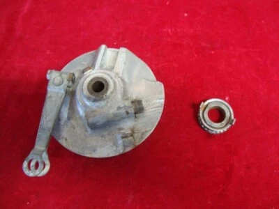 Buje de freno delantero Honda 1966 CT 90 Trail 90, engranaje Speedo, 90% forro izquierdo. Usado. Foto 1 de 4