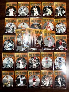 2009 TOPPS BASEBALL RING OF HONOR INSERT LOT (44) PARTIAL SET ORTIZ