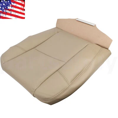 Cubierta de asiento inferior de cuero sintético tostado para Cadillac Escalade 2007 2008-2011 EE. UU. Foto 1 de 4