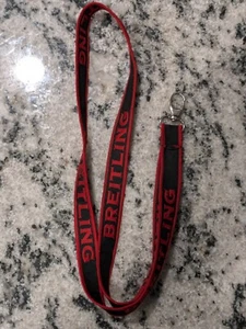 Genuine Breitling Lanyard (red & black) - Picture 1 of 6