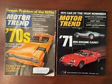 MOTOR TREND Magazines - 1954-1969 - Your Choice of Year/Month - $5.00 Each