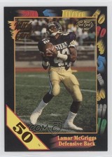 1991 Wild Card Draft 50 Stripe Lamar McGriggs #137
