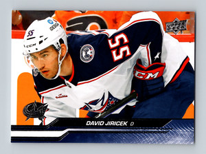 2023-24 Upper Deck Series 1 Base - 53 - DAVID JIRICEK