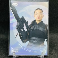 2022 Topps Ming Na Wen Star Wars Most Powerful Women Fennic Shand Trading Card