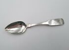 Teaspoon ~ Coin Silver by William S. Wood NY 1810- 1815 American Silversmith 6'