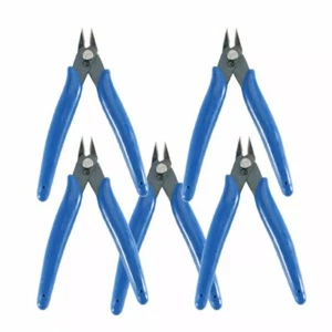 5pcs Electrical Cutting Jewelry Wire Cable Cutter Side Snips Flush Pliers Tool - Picture 1 of 4