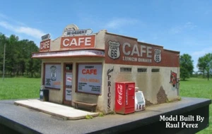 HO Scale Route 66 Series: DESERT CAFE Kit (2017) - Bild 1 von 10