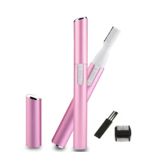 Electric Eyebrow Scissors Hair Trimmer Portable Shaver Remover Razor Epilator - Picture 1 of 11
