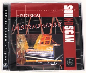 USB Soundscan 23 Historical Instruments Akai  Sample/Sound Library/Sampling CD - Picture 1 of 2