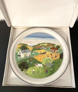 Villeroy & Boch Collector Les Quatre Saisons No 2 Four Seasons Decorative Plate - Picture 1 of 4