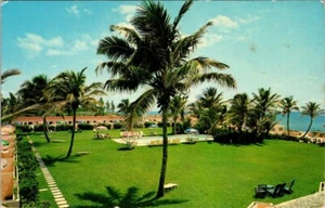 Cartolina The Seahorse Bath and Tennis Club Del Ray Beach FL Patio Appartamenti - Foto 1 di 2