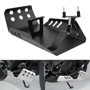 Black Engine Chassis Guard Skid Plate Protector For YAMAHA MXT 850 Niken GT RN58 - Picture 1 of 7