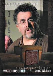 WAREHOUSE 13 SEASON 3 SAUL RUBINEK COSTUME CARD