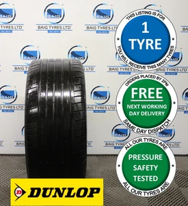 X1 PW 275/30R20 275 30 20 DUNLOP SP SPORT MAXX 97Y XL RUN FLAT TYRE *4MM (B53JL) - Picture 1 of 11