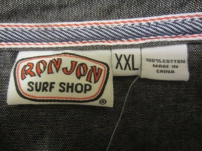 Ron Jon Surf Shop Mens NWT Shirt 2XL Multicolored Hawaiian Tropical Short Sleeve - Image 1 of 4