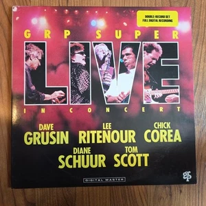 GRP DAVE GRUSIN LEE RITENOUR Grp Super Live [1988] NM/EX (t) - Picture 1 of 2