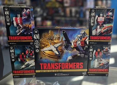 Transformers Age Of The Primes Aerialbots Superion Complete Set New MISB - Image 1 of 4