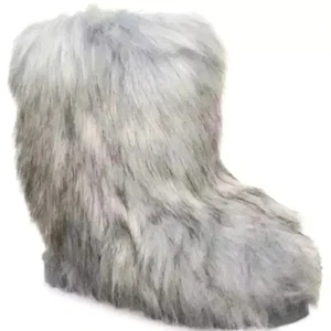 Bearpaw Sasha Ice Blue Sheepskin Fur Wool Warm  Sherpa Winter Boots 9 NO TARIFF  - Bild 1 von 6