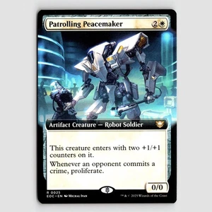 Patrolling Peacemaker (Extended Art) - EOC #25 Rare - NM Commander: EOE - Bild 1 von 2