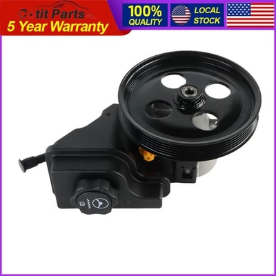 20-71996 Power Steering Pump W/ Pulley for 06-11 Cadillac DTS Buick Lucerne 4.6L - Image 1 of 4