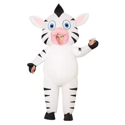 Inflatable Zebra Costume for Adults Blow up Zebra Costume Inflatable For Men  - Image 1 of 4