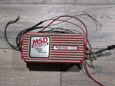MSD Ignition Box 6AL Built In Rev Limiter PN 6420 - Image 1 of 4