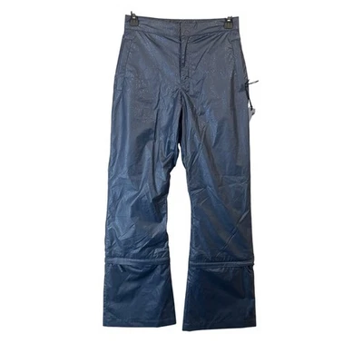 Pantalones impermeables vintage Gap para niños talla 14 parte inferior extraíble azul marino con brillo nuevos con etiquetas Foto 1 de 4