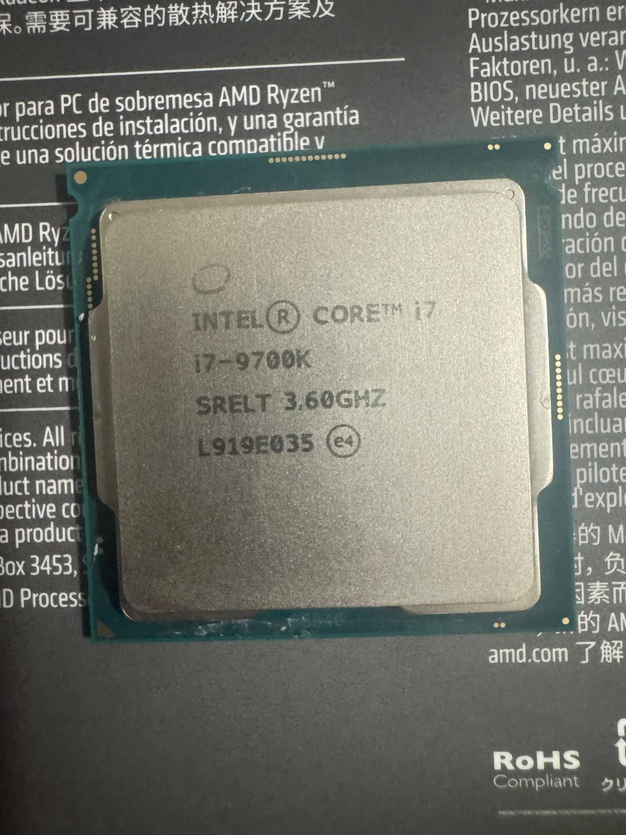 Intel Computer Processors Intel Core i7-9700K Processor Model for