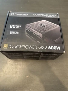 Thermaltake ToughPower GX2 80Plus Gold 600W Non Modular Power Supply - Afbeelding 1 van 13