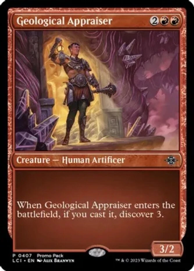 Geological Appraiser - Promo Pack - Promo Pack: The Lost Caverns of Ixalan #0407 - Image 1 of 1