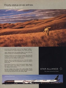 1998 Star Alliance: Liberating Vintage Print Ad - Picture 1 of 1