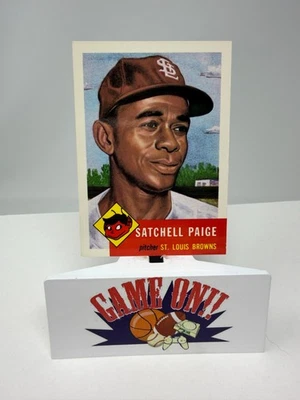 1991 Topps Archives Baseball Satchell Paige Reprint Card #220 - Image 1 of 2