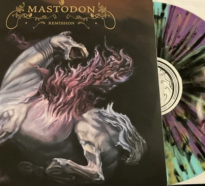 Mastodon - Remission LP 2019 Relapse – RR 6583-1 [Electric Blue w/ Purple] EX/EX - Image 1 of 4