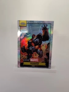 2024 Topps Chrome Marvel Thanos Spider Web Refractor /399 - Picture 1 of 2