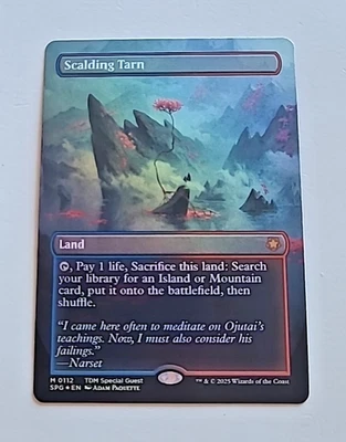 MTG Scalding Tarn Borderless Special Guest Foil #112 - Image 1 of 3