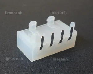 20pcs Molex 4 Pin Pins Computer Power Hard Drive PCB Connector L Angled Socket - Picture 1 of 3