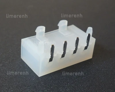 20 Stück Molex 4 Pin Pins Computer Strom Festplatte PCB Stecker L abgewinkelte Buchse - Bild 1 von 3