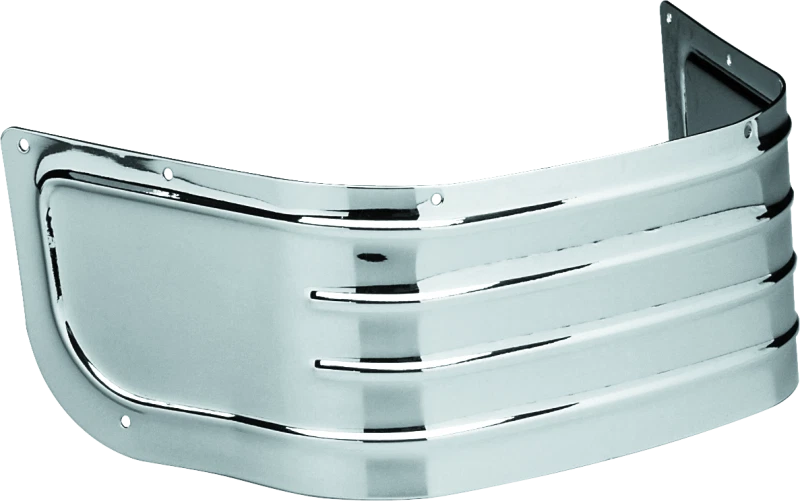 Falda guardabarros acanalada cromada Bikers Choice se adapta a 80-13 FLH 86-06 FLST Foto 1 de 1