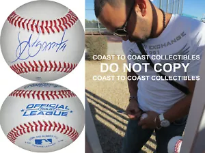 Alex Gonzalez Florida Marlins Brewers baseball autografato firmato prova di certificato di autenticità - Foto 1 di 2