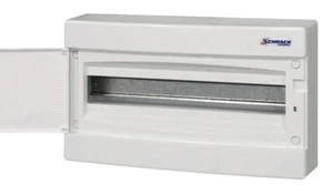 Aufputz Verteiler AP 1-reihig 18TE Sicherungskasten Schaltschrank Kleinverteiler - Bild 1 von 1