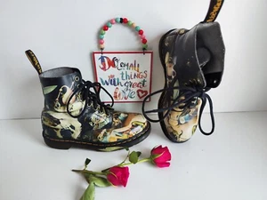 Dr Martens Hieronymus Bosch heaven hell pascal Garden earth boots UK6 EU39 US8 - Picture 1 of 11
