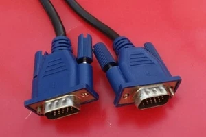 Cavo di collegamento VGA da maschio a maschio, HOTRON E248588, 15 pin, 175 cm - Foto 1 di 2