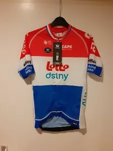 Maglia originale Vermarc Lotto Dstny 2023 manica corta PRR campione Olanda (M) - Foto 1 di 2