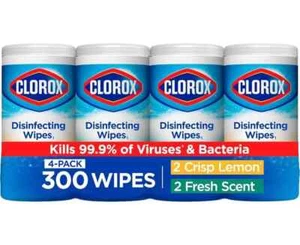 Clorox Disinfecting Wipes Value Pack, Cleaning Wipes, 75 Count Each, Pack of 4 - Picture 1 of 9