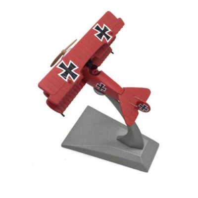 1:72 WLTK WWI German FOKKER DR.1 Fighter RED BARON Diecast Aircraft Model Toy - Image 1 of 4