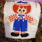 Raggedy Andy  Vintage Fabric Panel '82 Spring Mills Inc.