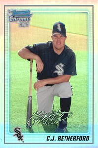 2010 Bowman Chrome Prospects Refractors Card #BCP69 C.J. Retherford /777