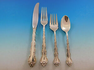 Feliciana By Wallace Sterling Silver Regular Setting 4-Piece