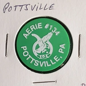 Aerie Nº 134 Pottsville PA ¿Bueno para? token de comercio♡♤gft758◇♧ - Imagen 1 de 2