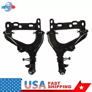 Front Lower Control Arms & Ball Joint For Chevy Trailblazer EXT GMC Envoy Saab - Picture 1 of 13